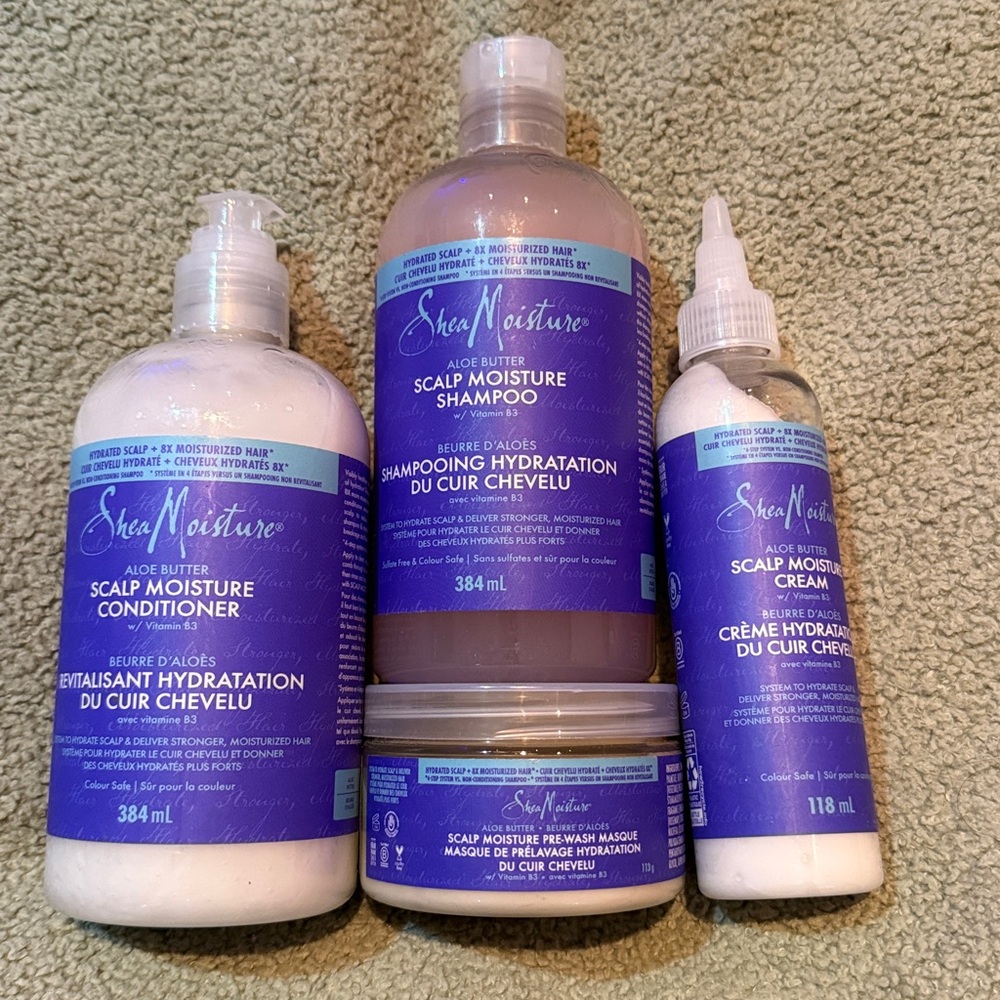 Shea Moisture Aloe Butter Scalp Moisture - new!